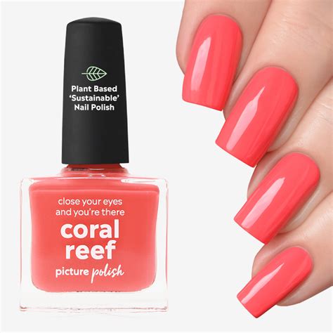 Coral Reef Nail Polish Summer Nails Picture Polish Australia
