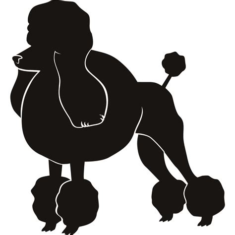 Black Poodle Cartoon Clipart Best
