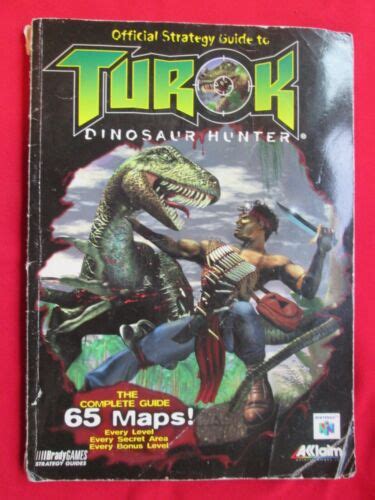 Nintendo 64 N64 Turok Dinosaur Hunter Official Strategy Guide EBay