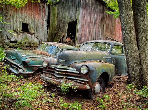 Just Another Springtime Abandoned Cars Abandoned Vintage Trucks