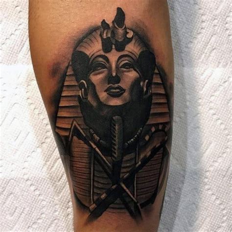 When they were mummified, their mummies were gilded and had a common face. 60 King Tut Tattoo Designs For Men - Egyptian Ink Ideas