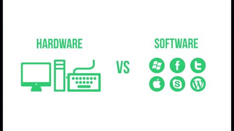 Diferencias Entre Hardware Y Software