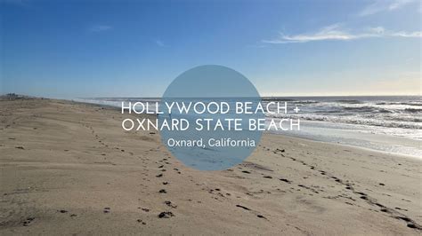 Hollywood Beach Oxnard State Beach Oxnard California 4k Walking