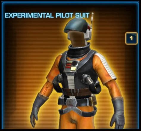 Swtor Pilot Sets Experimental Pilot Covert Pilot Star Wars Ebay