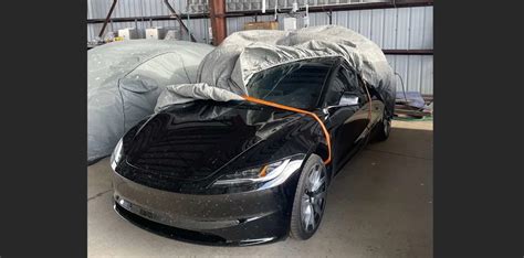 Is This A Leaked Picture Of The Tesla Model 3 Refresh If So Wow