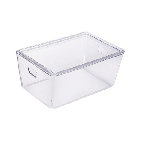 Smooth And Shiny Clear Plastic Tub 4l Kmart
