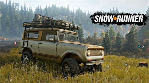 Novo Veiculo Scout 800 Snowrunner Off Road Michigan Ps4 Ptbr