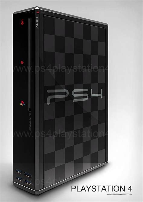 Playstation 4 Console Concept By Marcus Luk Playstation 4 Console