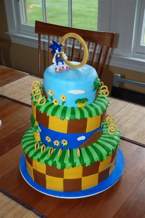 Sonic Hedgehog Cake Template Printable