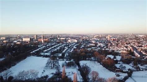 This city has two different season : Coventry Snow December 2017 Drone Video - YouTube