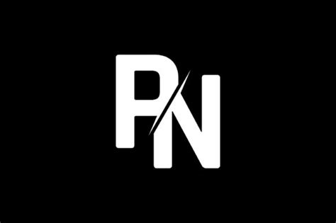 Monogram Pn Logo Design Graphic By Greenlines Studios · Creative Fabrica