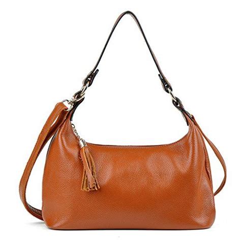 Roselife New Arrivals Women Genuine Leather Hobo Handbag Shoulder Bag