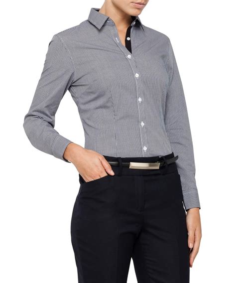 Cotton Poly Classic Fit Shirt : Van Heusen Women's Shirts : PVHBA ...