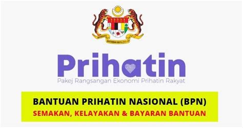 Selanjutnya, dana bantuan akan dicairkan diikuti dengan laporan penyaluran dana bantuan tersebut. Semakan status penerimaan bantuan Prihatin Nasional (BPN ...