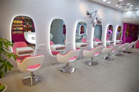 Beauty Salon Equipment And Furniture Gamma And Bross Diseño De Salón De