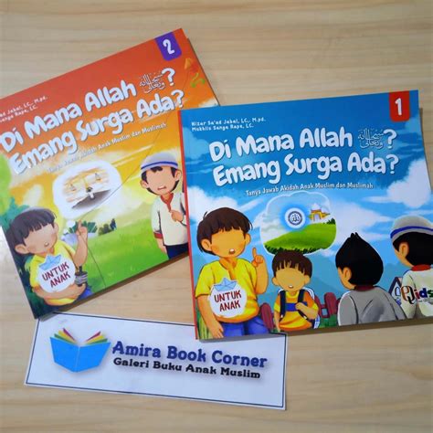 Jual Buku Anak Muslim Dimana Allah Emang Surga Ada Jilid 1 Dan 2