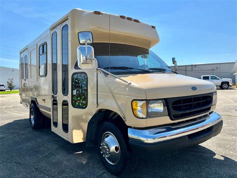 This Ford E 350 Based Motorhome Features Custom Made Rustic Interior