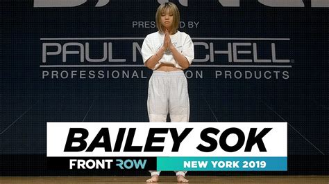 Bailey Sok Frontrow World Of Dance New York 2019 Wodny19 Youtube