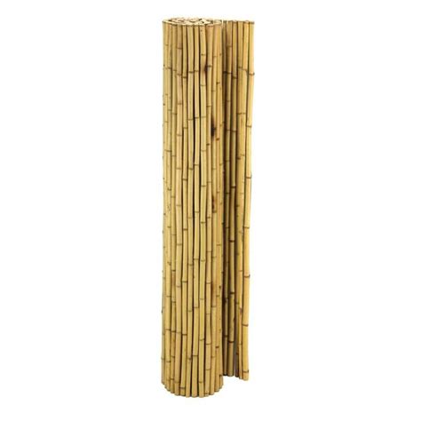 Cali Bamboo Actual 6 Ft X 6 Ft Bamboo Fencing Natural Bamboo Privacy