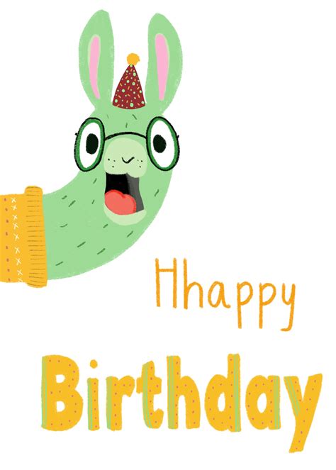 Hhappy Birthday Llama, Birthday