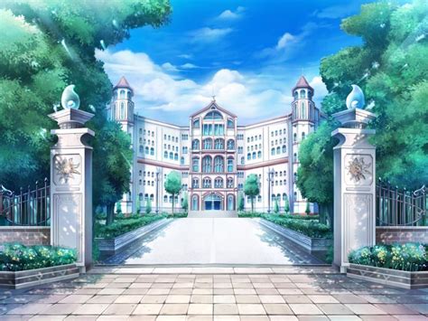 Collection Of School Background Anime For Social Media And Desktop