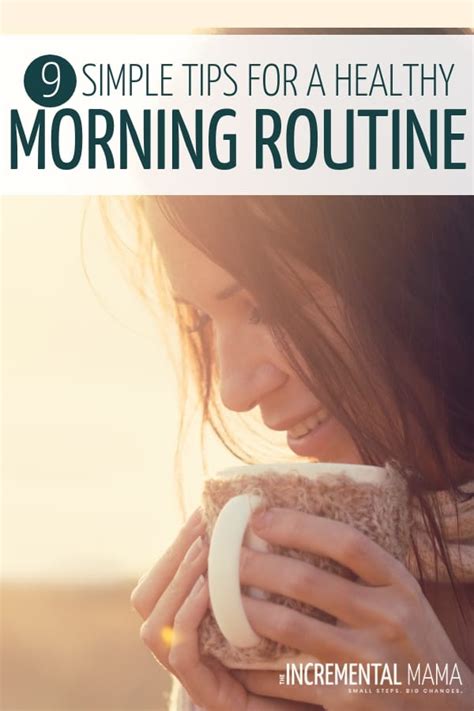 9 Simple Ideas For A Healthy Morning Routine For Moms