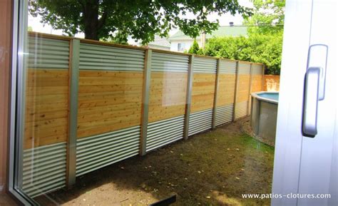 The zinc protects the base metal by acting as a barrier to corrosive elements, and the sacrificial nature of the coating. Hybrid fence with galvanized steel, aluminum and cedar ...