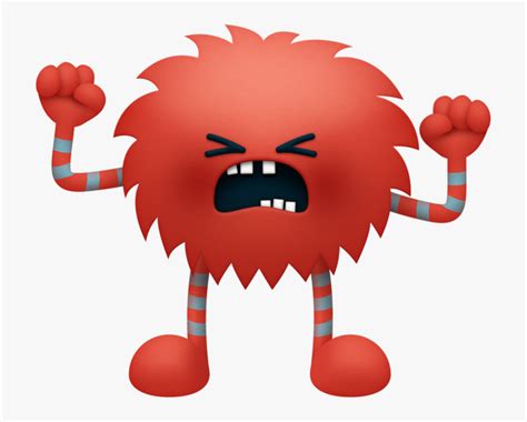 Mean Monster Clipart