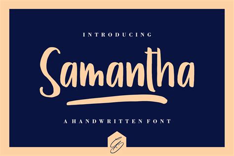 Samantha Free Font Hey Fonts