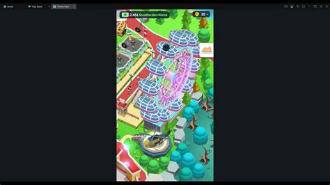 Idle Theme Park Tycoon All Rides From Level 1 5000 Youtube