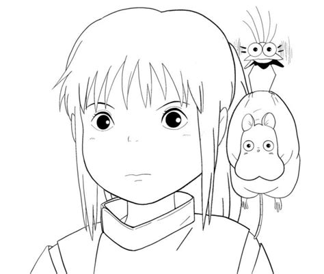 Spirited Away Coloring Pages Printable Best Coloring Pages