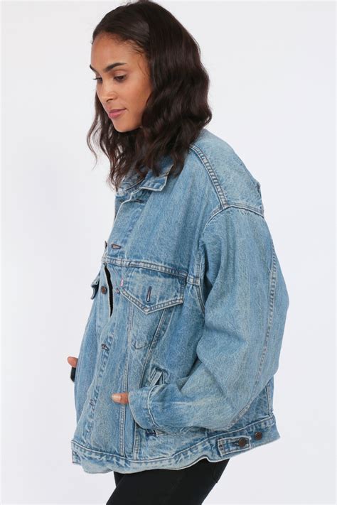 Levis Denim Jacket Small Trucker Jean Jacket 80s Denim Jacket Blue Levi