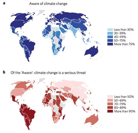Global Survey Where In The World Is Most And Least Aware Of Climate