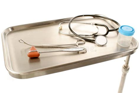 Stainless Steel Tray With Healthcare Supplies Stock Photo Image Of Care Stainless