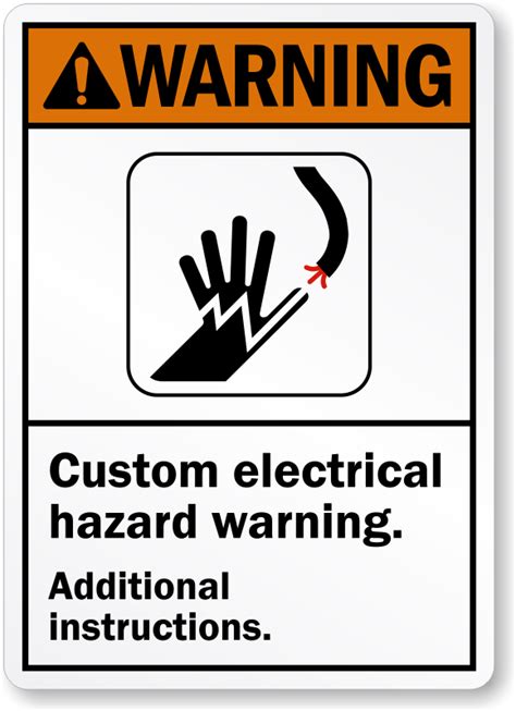 Electrical Safety Signs | Electrical Warning Signs