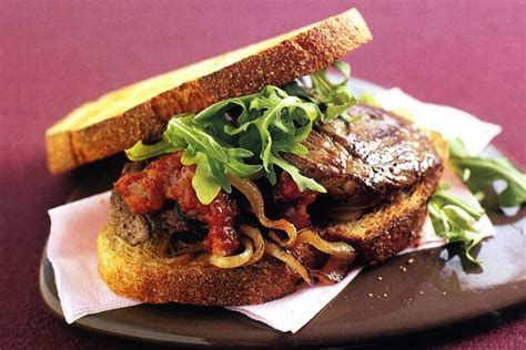 3place the sandwich halves on a baking sheet or aluminum foil and place them under the broiler or in a toaster oven. Steak sandwich - Recipes - delicious.com.au