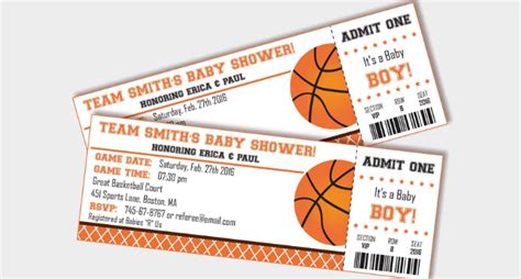8 Basketball Ticket Invitation Card Designs And Templates Psd Ai