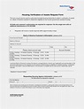Verification Of Deposit Form Template in 2020 | Certificate of deposit ...