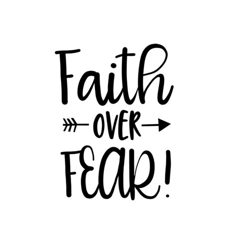 These svg images were created by modifying the images of pixabay. Faith over Fear Graphics SVG Dxf EPS Png Cdr by ...