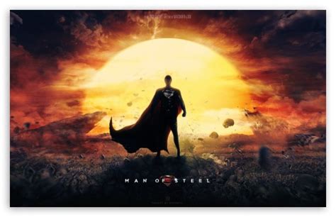 Man Of Steel Wallpaper Superman Movie Ultra Hd Desktop Background Wallpaper For 4k Uhd Tv