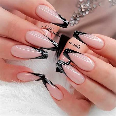 Get up to 20% off · free shipping over $55 Stunning V French Tip Nails Designs | Cute Manicure