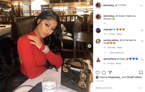 Your Face Makes No Sense Alexis Skyy Leaves Fans Speechless After She Flaunts Her Flawless Beauty