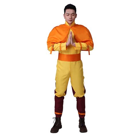 Buy Cosplaydiy Mens Avatar The Last Airbender Aang Costume Avatar Aang