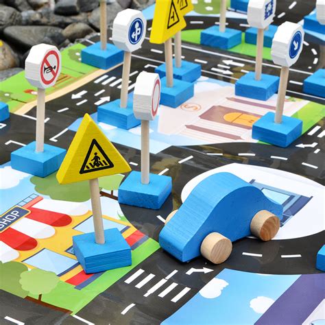 Childrens Traffic Signs Street Signs Kindergarten Simulation City