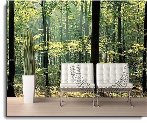 Enchanted Forest Wall Mural Full Size Large Wall Murals The Mural Store