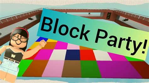 İstek Video Block Party Oynadım Roblox Youtube