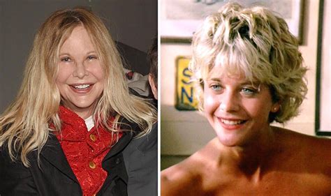 Meg Ryan Looks Unrecognisable As She Supports Hollywood Pal Celebrity News Showbiz And Tv