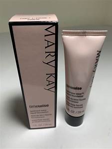 2010 Mary Timewise Luminous Wear Foundation Normal To Dry Ivory 1