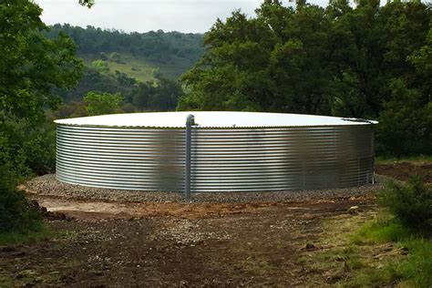 Residential Water Storage Tanks Contain Water Systems