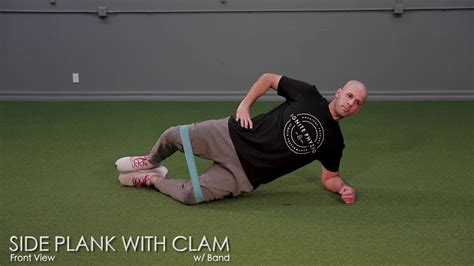 Side Plank With Clam